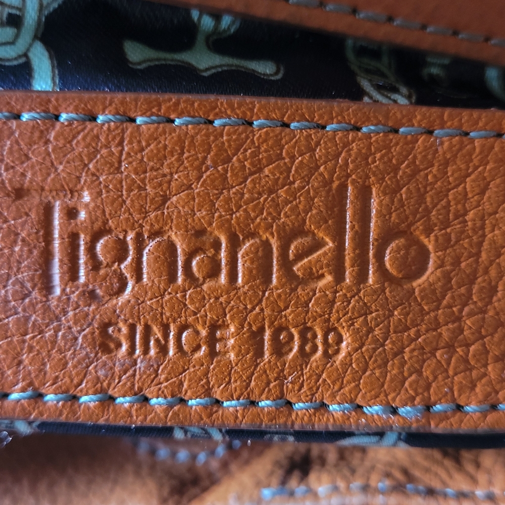 Tignanello orange pebbled tote - Picture 4 of 11